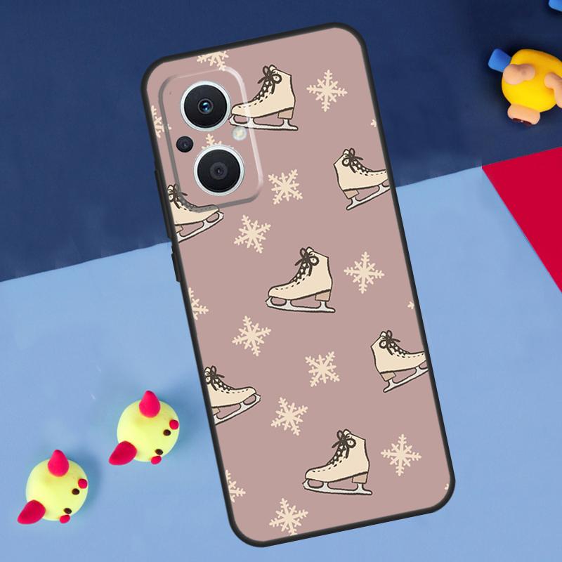 Ice Skating For OPPO Reno 7 8 Lite 8T 10 11 12 13 14 Pro 11F 12F 13F 14F OPPO Find X8 X5 X6 X9 Pro Case