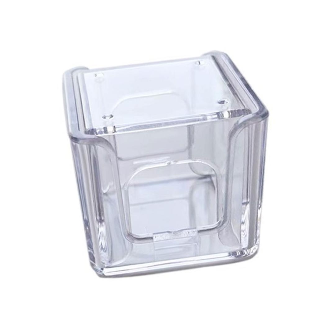 Portable Acrylic Billiard Chalk Powder Box Pool Chalk Cube Chalk Storage Holder Billiard Chalk Storage Box Enduring