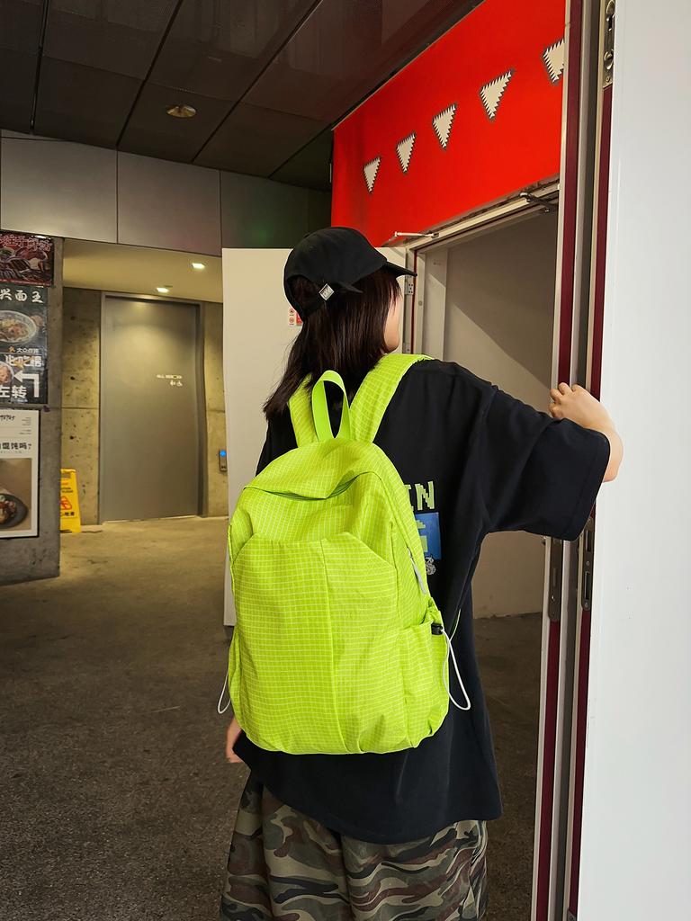 Schoolbag source new backpack men and women junior high school college students niche travel lightweight backpack