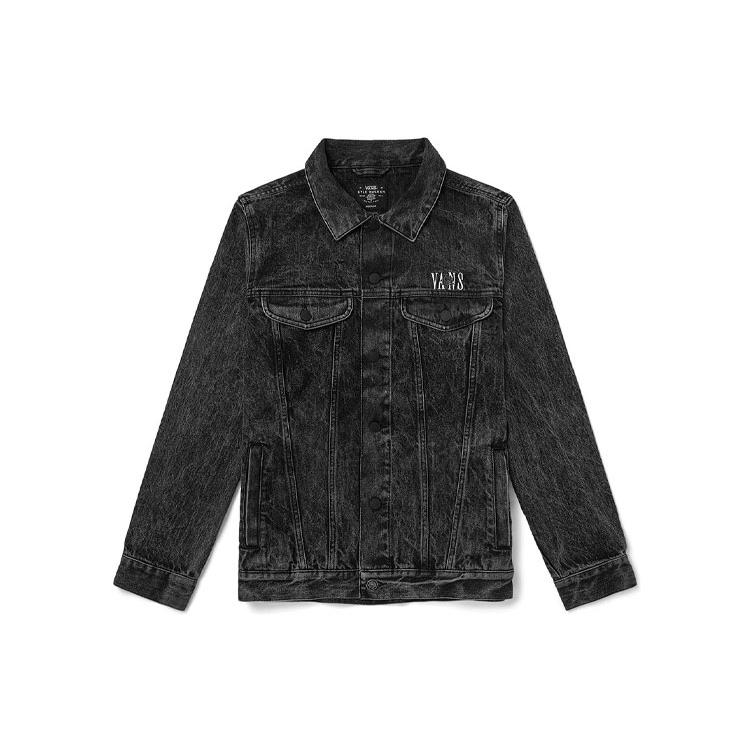 Джинсовая куртка Vans Мужская Темно-серая VN0A5DYPBLK M