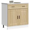 VidaXL Kitchen Cabinet Porto Sonoma Oak Engineered Wood 853980