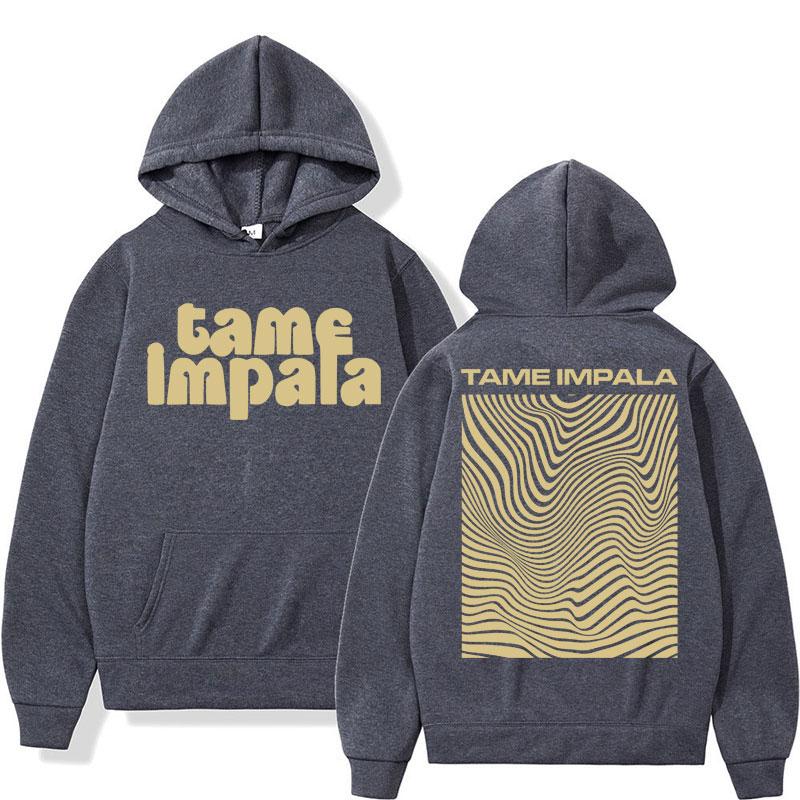 Rock Band Tame Impala Album Graphic Hoodie Men Women Pop Music Harajuku Vintage Long Sleeve Oversized Punk Pullovers Streetwear