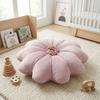 Soft Sunflower Throw Pillow Comfortable Bedroom Pillow Modern Floral Shape Cushion  Couch Accessory