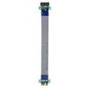 PCIE Extension Cable 1X Riser Card Extender DoubleSpeed MaletoFemale Adapter Ribbon EP051