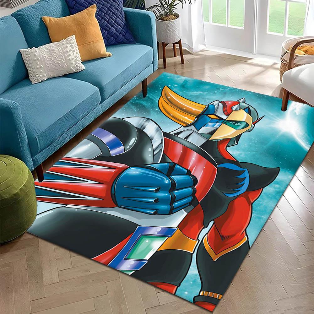 3D G-Grendizer Comic Anime Cartoon Manga Carpet Rug Art for Living Room Decor Home Bedroom Gift Fans Area Rug Non-slip Floor Mat
