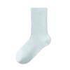 5 Pairs of Women's Spring and Summer Mid-calf Anti-odour, Sweat-absorbent, Casual and Versatile Breathable Loose Pile Socks