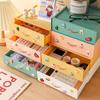PGY Desktop Storage Box Organizer Super Cute Student School Desk Drawer Stationery Pencil Pen Holder Storage Box Large Kawaii