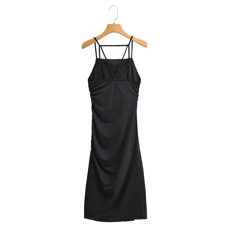 Ur Elegant Elegant Tight Slit Slip Dress