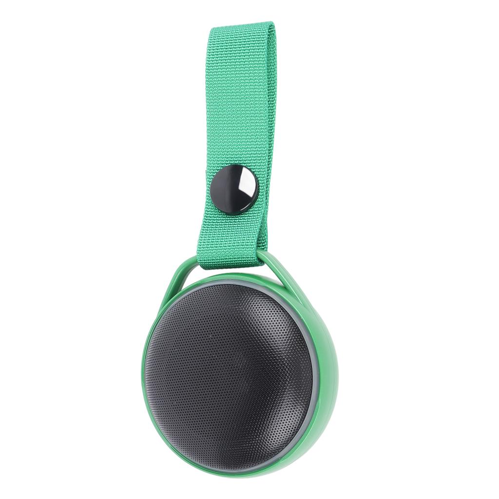 Bluetooth Speaker Green Portable Round Strap Speaker Small Portable Wireless Mini Speaker
