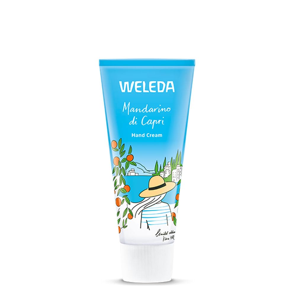 WELEDA Мандарино ди Капри Крем для рук Горький мандарин Органический [Официальный] 50 мл, Аромат, белый