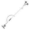 Fishing Bell Bite Alarms Stainless Steel Fishing Rod Bite Bait Alarm Adjustable Carp Tackle Anti-corrosion Fishing Equipment
