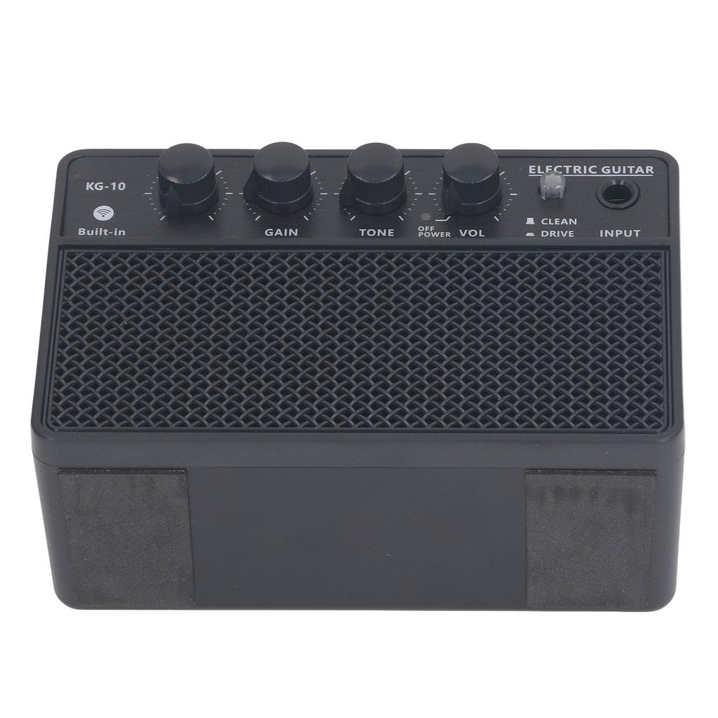 Electric Guitar Amp Kit Mini Portable Rechargeable Plastic 10W for Daily Practice
