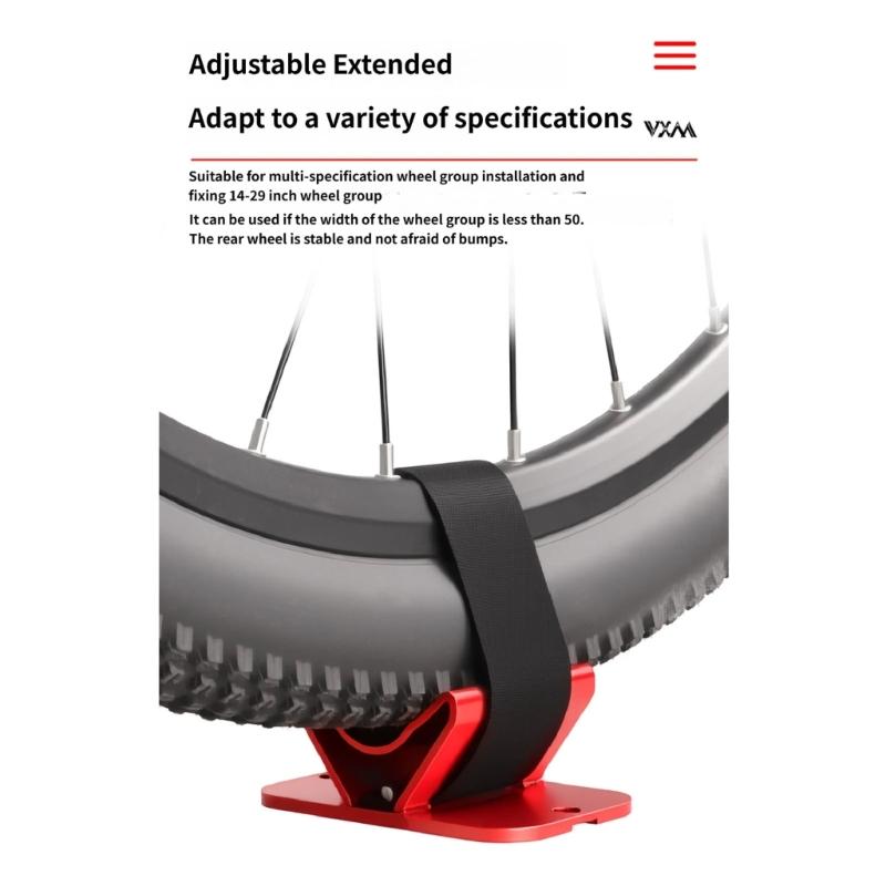 Aluminum Alloy Bicycles Rear Wheel Stabilizers With Safe Locking Designs For Stable Transporting And Easy Installation