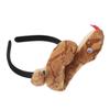 Halloween Hair Band Plush Snake Headband Stage Performance Costume Design Adults 1Pcs