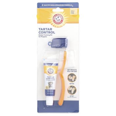 Tartar Control, Dog Dental Training Kit, Vanilla Ginger, 4-Count Kit