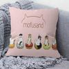 Funny Cat Mofusand Anime Cushion Cover Pillowcase Upholstery Sofa Throw Pillow Home Decor Pillowcas