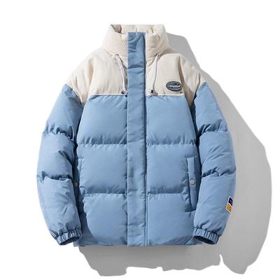Gepolsterte Herren Winter Neue Verdickte Jacke Herren Gepolsterte Jacke Trendmarke Paar Lockeres Tooling Brot Gepolsterte Baumwollgepolsterte Kleidung