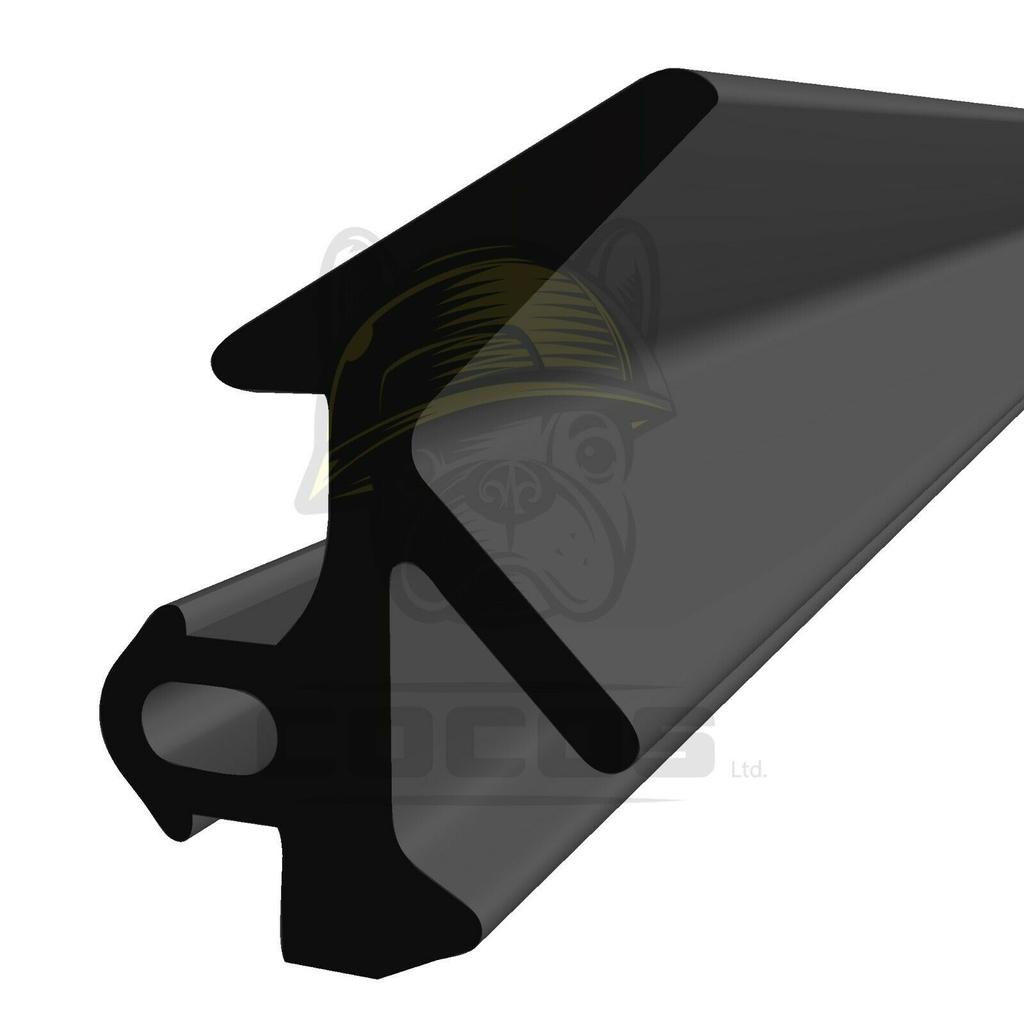 Seal for PVC windows S-185 BLACK 1m