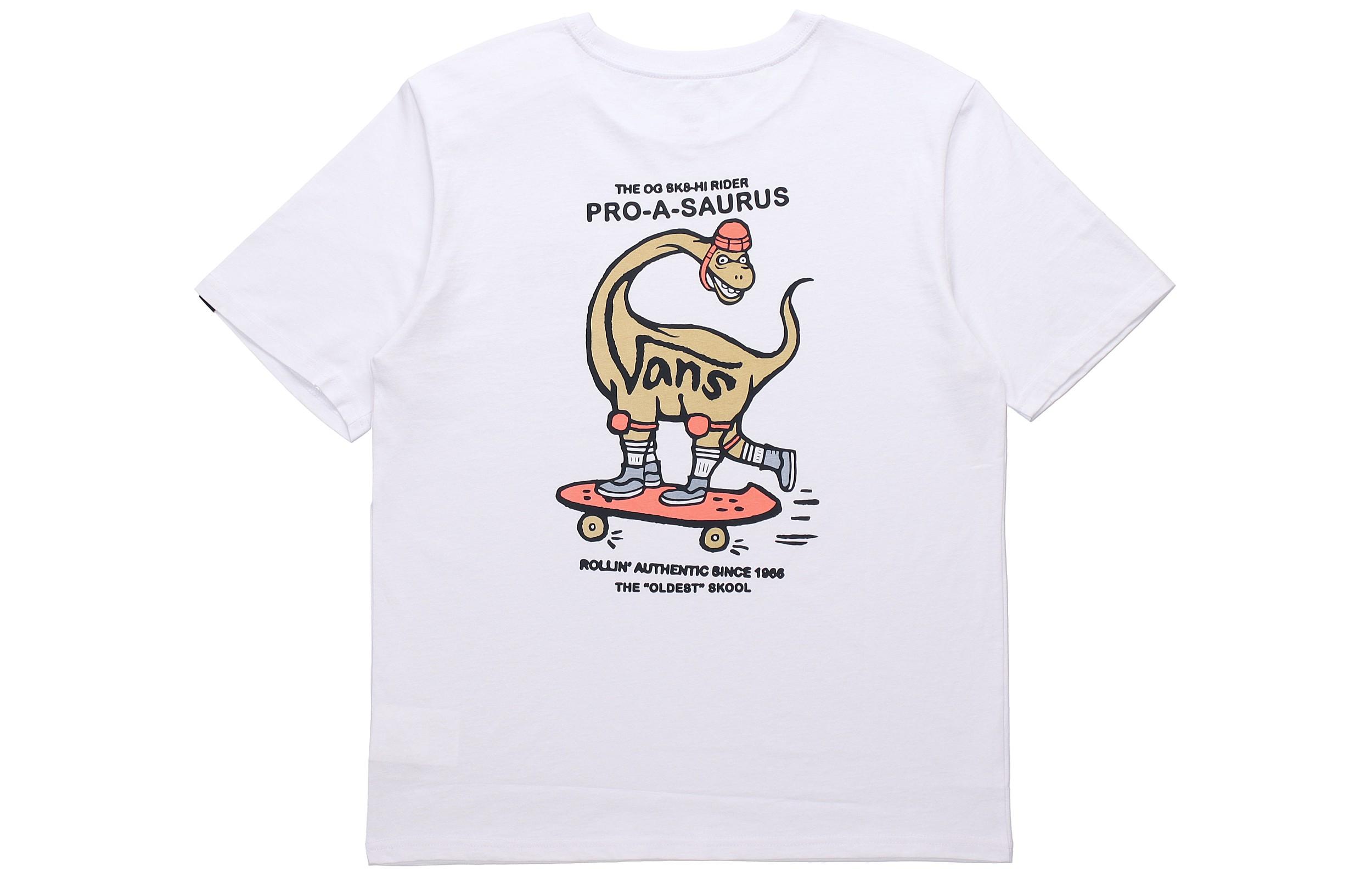 Vans Set-in Sleeve T-Shirt Unisex White VN0A5F33WHT XXL