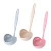 2-in-1 Suppenkelle mit langem Griff und Sieb Suppenlöffel Essentielles Küchenwerkzeug zum Kochen und Servieren von heißen Suppen