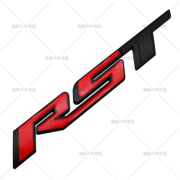 2 teile/los 3D Metall Chevrolet Silverado RST Auto Emblem Auto Abzeichen Hinten Stamm Typenschild Aufkleber Seite Kotflügel Aufkleber