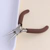 Handmade Carbon Steel Jewelry Pliers: Multi-functional Round & Needle Nose Pliers for DIY.