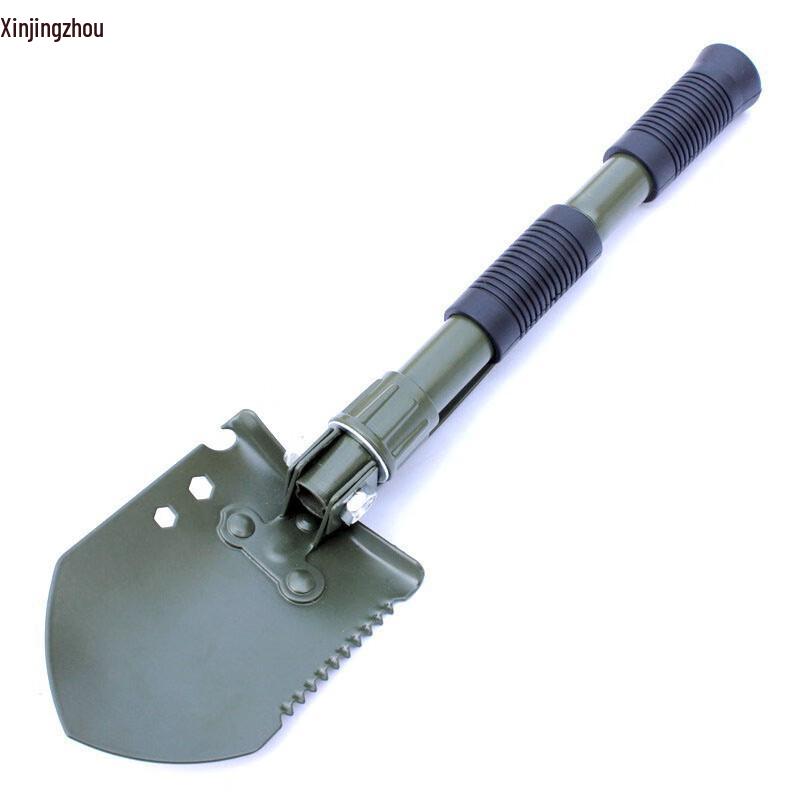 

XinJingZhou Multi-functional Folding Engineer Shovel Double-handled Shovel