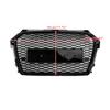 RS Style Honeycomb Bumper Grille Fit A1 S1 8X Facelift 2016-2019 Black