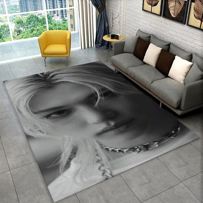 Fashion Kpop Felix Stray Kids Non-Slip Area Rug for Living Room,Bedroom,Playroom,Soft Carpet Floor Mat Home Decor Rug Kids Room