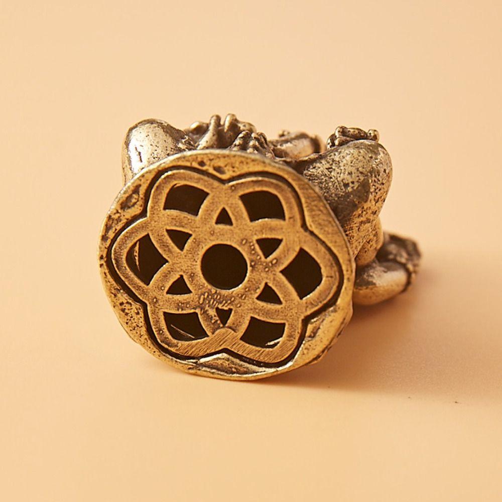 Mini Elephant God Figure Sculpture Vintage Elephant Hindu God Figurines Ganesha Statue Cabinet