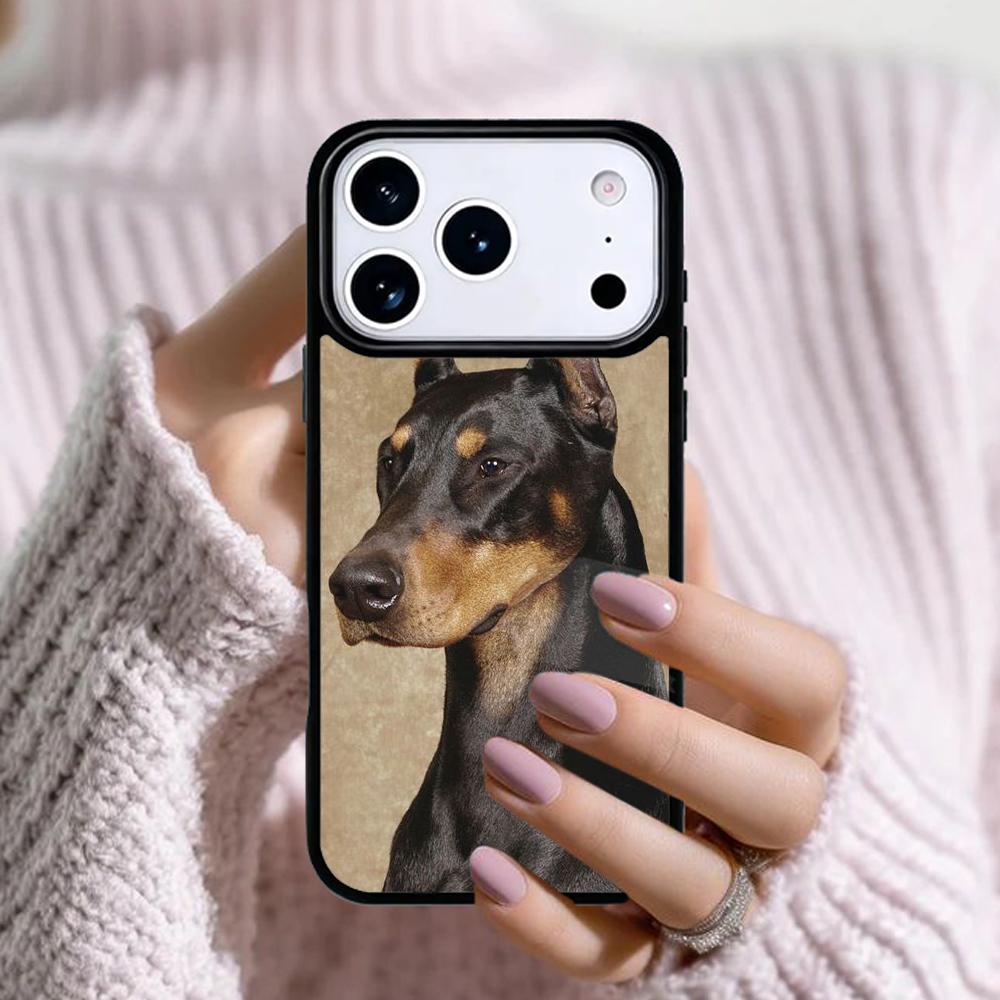 Dachshund Doberman Dog Phone Case For Apple iPhone 17 Air 16E 15 14 Plus 13 12 11 Pro Max Mini Funda Cover