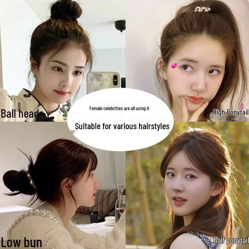 High-Elasticity Women's Hairband: 2024 Style - Durable, Elegant Hair Ring for Simple High Ponytails