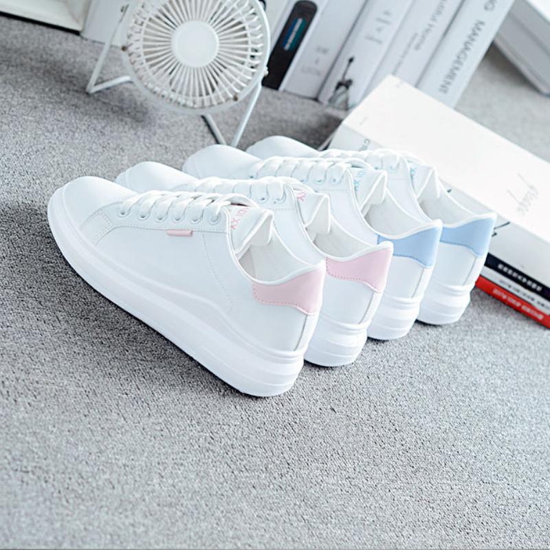 Fashion Woman Footwear Pink Blue Spring Autumn Fashion 2024 A New Arrival Casual White Shoes for Women Y2k High Quality Designer Luxury