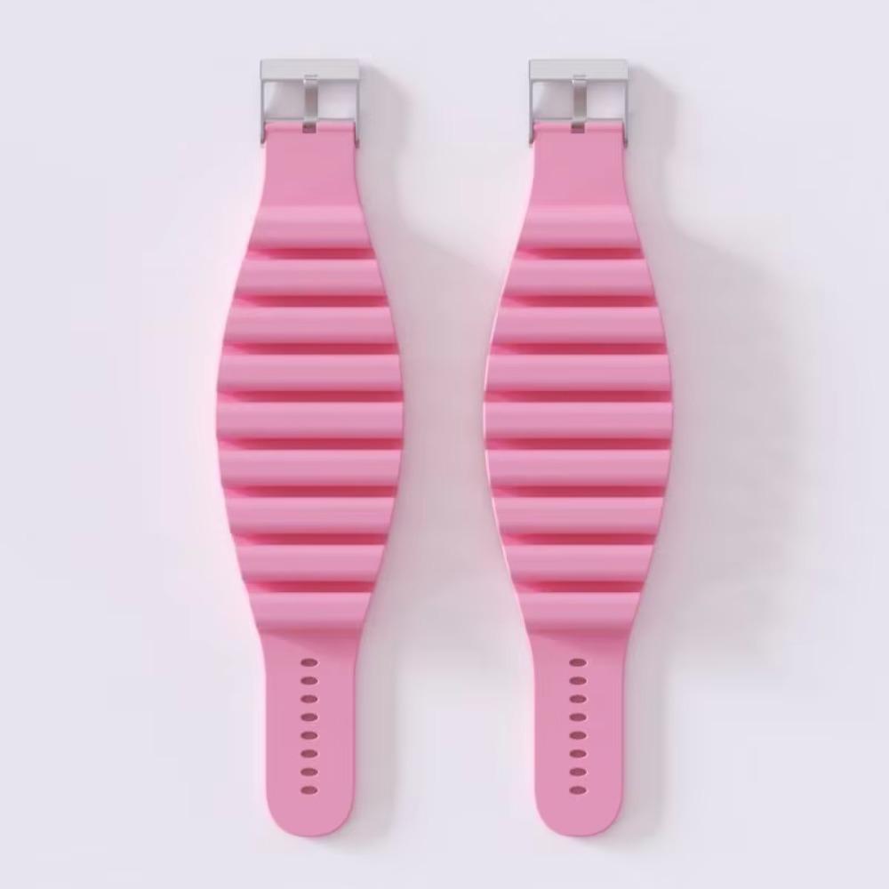 

1 пара браслетов-утяжелителей для запястий по 2 фунта, силиконовое утяжеленное фитнес-оборудование для бега розовый