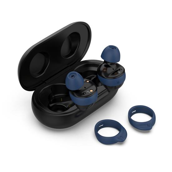 2 Pair Earplug Durable Broken-proof Silicone In-Ear Earphone Covers Cap for Shopping