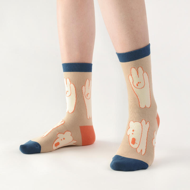 Monosocks Happy and Lucky - 05 Beige