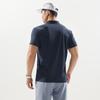 Li-Ning Fitness Series Solid Color Comfortable Breathable Versatile Casual Short Sleeve Polo Shirt Men Polo Shirts Ink-Blue APLV047-11