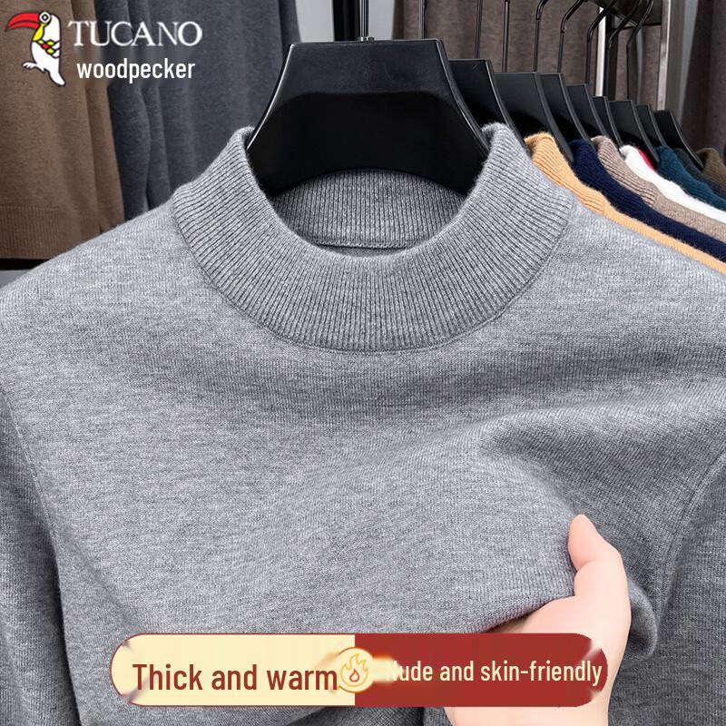 TUCANO Men's Thermal Pullover Knit Sweater
