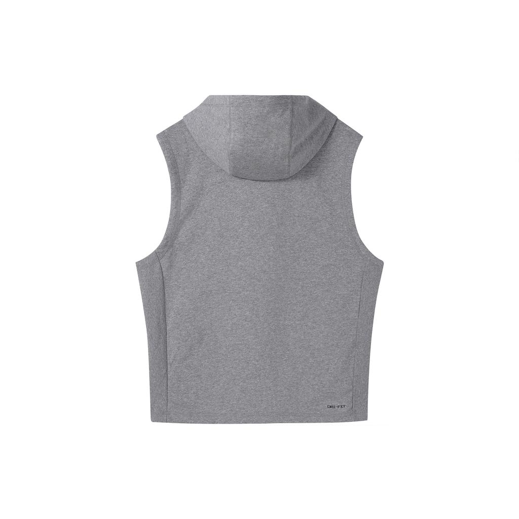 Jordan Dri-FIT Sport Sleeveless Breathable Pullover Hooded Vest Grey DZ0572-091