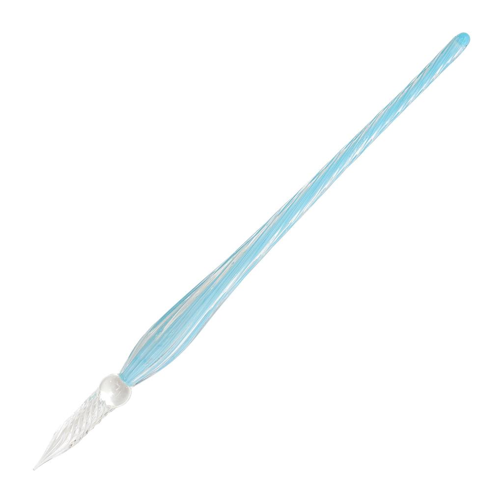 Herbin Glass Sky Founded in 1670 by a Traditional French HERBIN Includes Nib Adjustment File Pen, Bonbon, Blue, Handcrafted, Brand, hb21812,