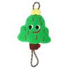 Christmas Dog Toy with Rope Knot and Squeaker - Toy for Boredom and Interactive Play