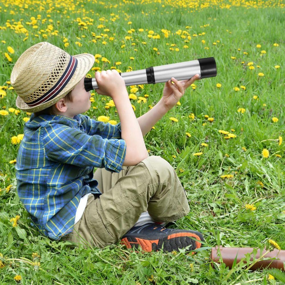 Monocular Kid Telescope Educational Toy Telescope Portable Handheld Telescope Birthday Gift