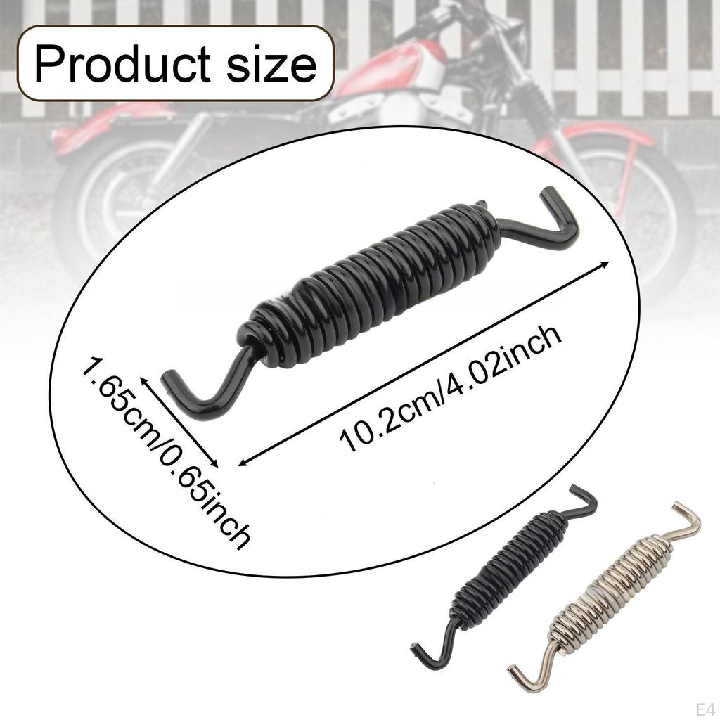 Motorcycle Kickstand Kick Side Stand Spring Replacement Elegant Foot Bracket Sturdy 102