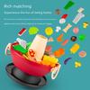Play Kitchen Set: Simulated Food, Seafood, Fruit, Vegetable, Hot Pot, Barbecue Toys for Children, Boys and Girls Cooking Experience