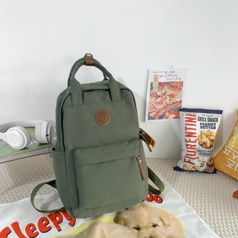 Canvas Rucksack für Frauen High School Teenager Student Retro Rucksack für den Unterricht KTY