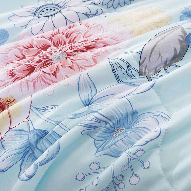Fuanna 7-Hole Antibacterial Printed Summer Quilt