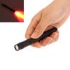 1 Piece Red Light Flashlight For Camping Hiking Animal Protecting Beekeeping Detecting Aviation Night Vision Penlight One Mode
