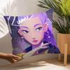 K-POP D-Demon H-Hunters Pillow Case Soft Fabric Pillowcase Double-Sided Print Cushion Cover Throw Pillowcase For Sofa Home Decor