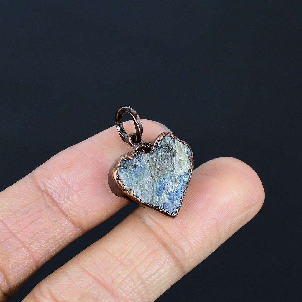 Labradorite Pendant Gemstone Jewelry, Copper Electroformed Pendant, Handmade Jewelry Birthstone Pendant, Gift For Him