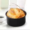 8-inch Air Fryer Baking Cake Barrel Food Grade Stainless Steel Kitchen Cooking Gadget Square Cake Bucket For Pizza Bread